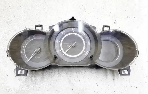 Citroen C3 Speedometer (instrument cluster) 96665883xt