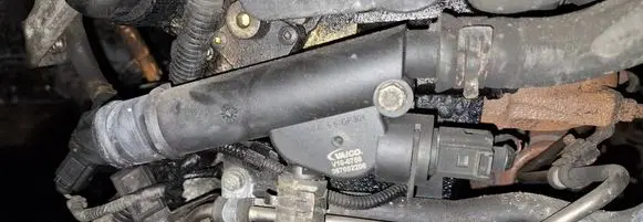 Volkswagen Golf V Engine coolant pipe/hose 987092206