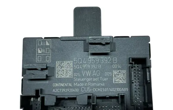 Skoda Octavia Mk3 (5E) Door control unit/module 5Q4959392E A2C7392920400