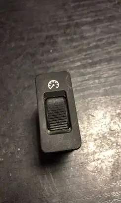 Panel lighting control switch