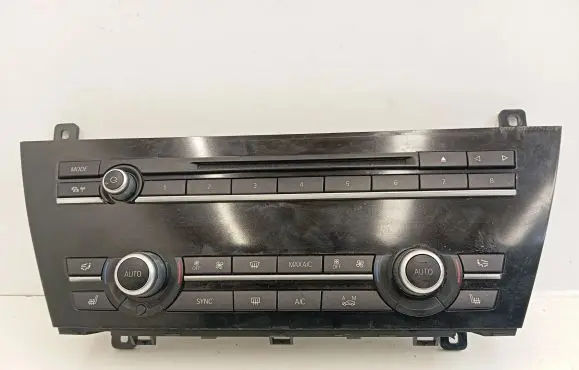 BMW 6 F12 F13 Climate control unit 933184101