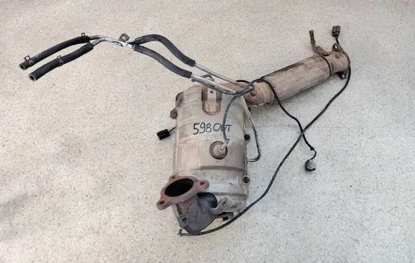 Mitsubishi Outlander Catalyst/FAP/DPF particulate filter
