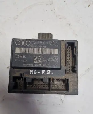 Audi A6 S6 C6 4F Door control unit/module 4F0959792B 4F0910793B 0033TFK0001