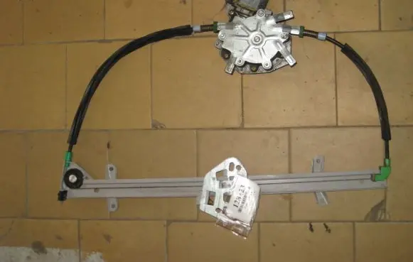 Ford Escort Front door window regulator with motor