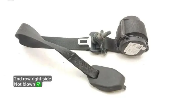 Dodge Durango Rear seatbelt 6JW86DX9AA