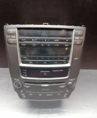 Lexus IS 220D-250-350 Radio/CD/DVD/GPS head unit 8612053400 FIPK001009EW