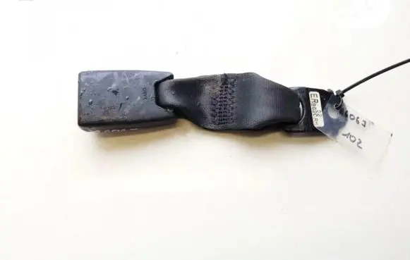 Rear seatbelt buckle