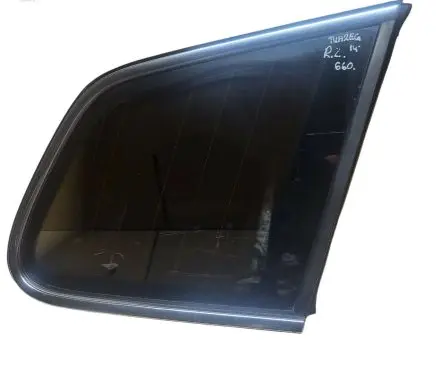 Volkswagen Touareg II Rear side window 43R00049 E000255 DOT24M25AS2