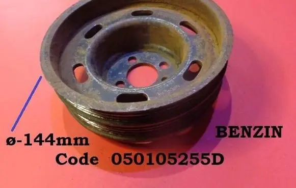 Volkswagen PASSAT B5 Crankshaft pulley 050105255D