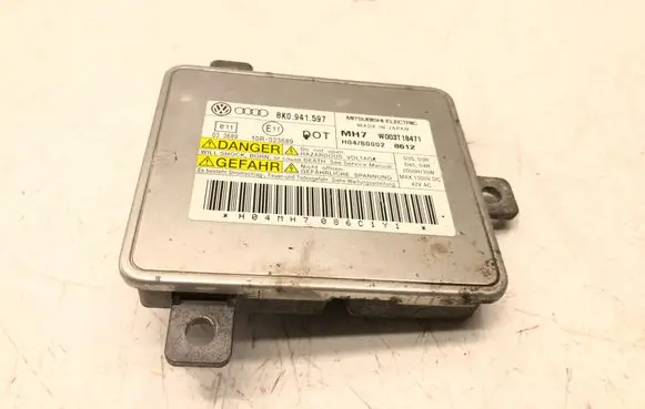 Audi A4 S4 B8 8K Headlight ballast module Xenon 8K0941597 10R023689 W003T18471