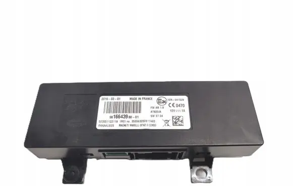 Peugeot 308 Bluetooth control unit module 9816643980