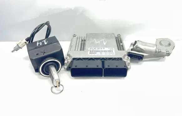 Mercedes-Benz E W211 Engine ECU kit and lock set 2115451008 A6471531679