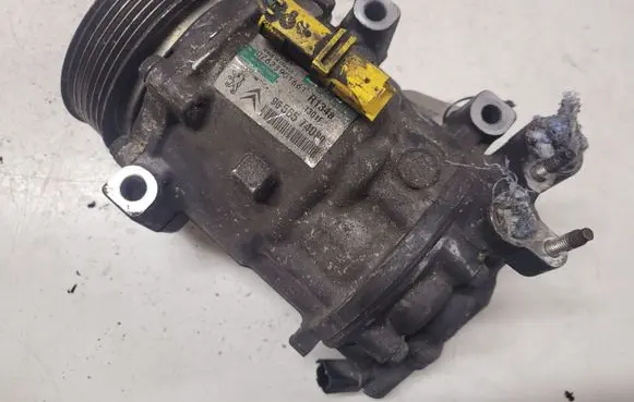 Peugeot 407 Air conditioning (A/C) compressor (pump) 9656574080 07623901661