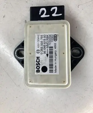 Peugeot 3008 I ESP acceleration yaw rate sensor 9664661580 0265005765
