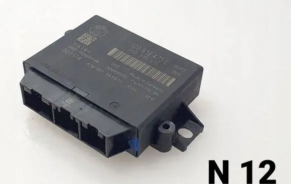 Skoda Superb B6 (3T) Parking PDC control unit/module 1Z0919475E