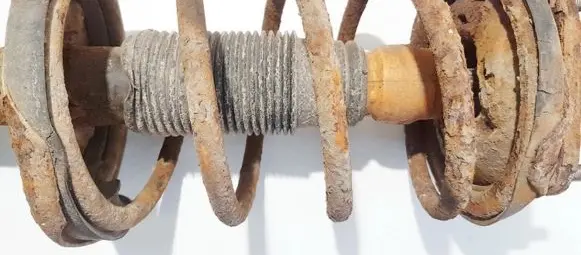 Front coil spring