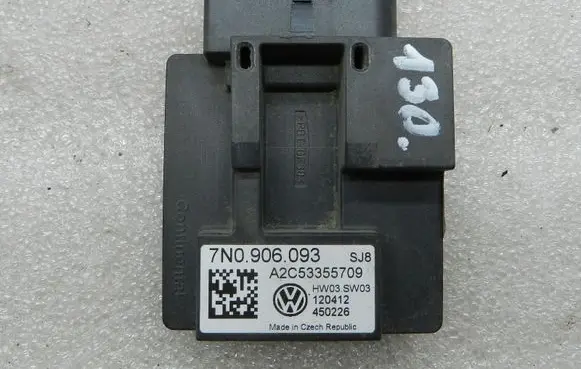 Volkswagen Sharan Fuel injection pump control unit/module 7N0906093