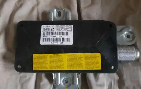 Front door airbag