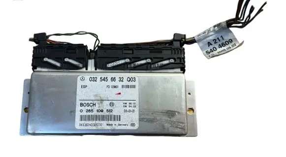 Mercedes-Benz E W211 ESP (stability system) control unit 0325456632 0265109512