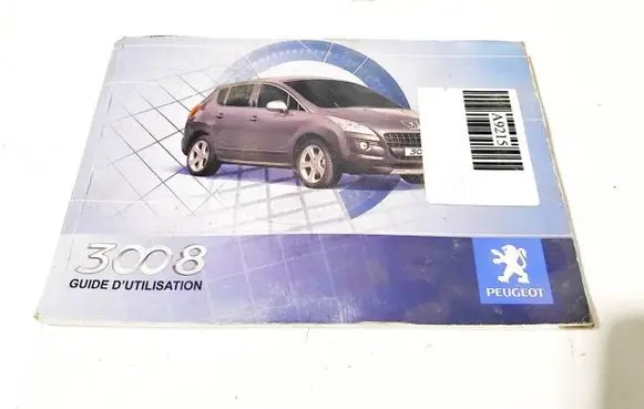 Peugeot 3008 I Owners service history hand book 