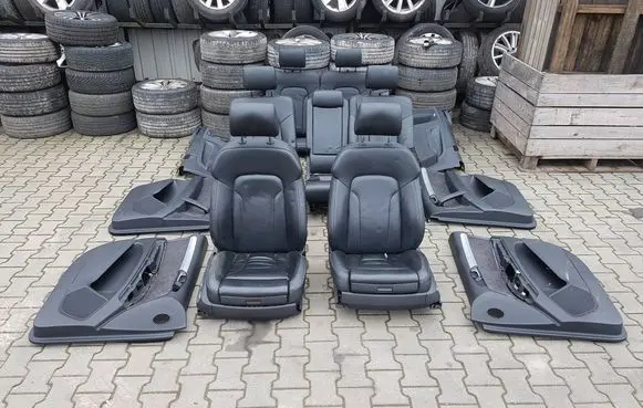 Audi Q7 4L Seat and door cards trim set 