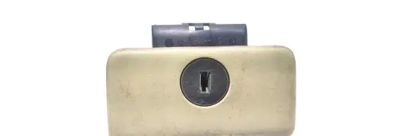 Toyota Corolla Verso E121 Glove box handle 