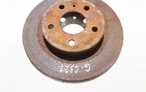 Opel Meriva A Rear brake disc neventiliuojamas