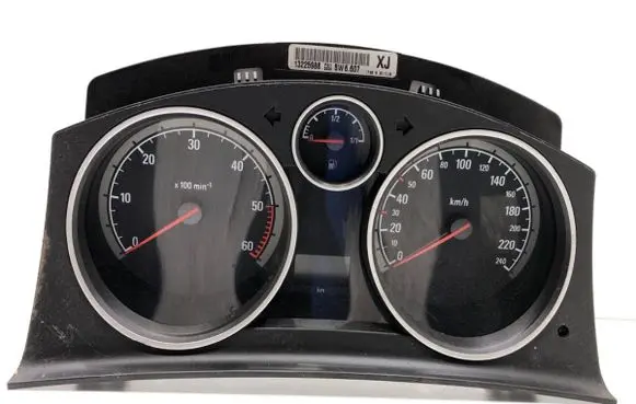 Opel Astra H Speedometer (instrument cluster) 13225988