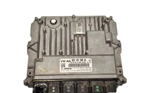 Audi Q7 4M Engine control unit/module 059907309AC 0281036018