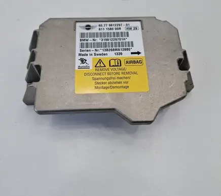 Mini Cooper Countryman R60 Airbag control unit/module 9812297