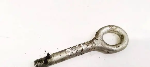 Towing hook eye