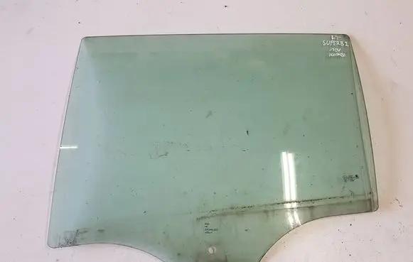 Skoda Superb B6 (3T) Rear door window glass 