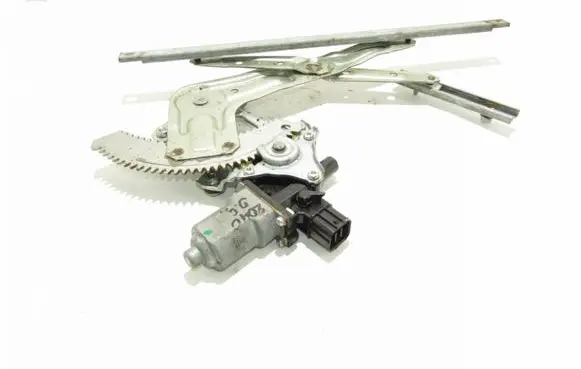 Rear window lifting mechanism without motor