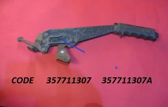 Volkswagen Caddy Handbrake/parking brake lever assembly 357711307 357711307A