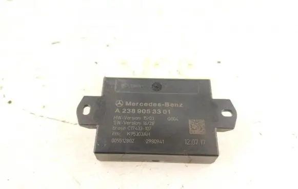 Tailgate/trunk control unit/module