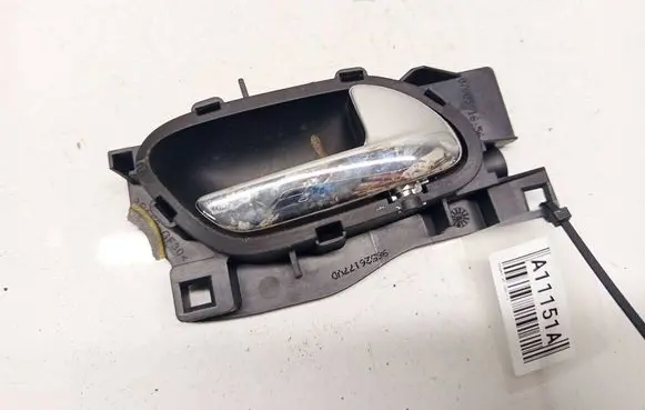 Peugeot 407 Rear door interior handle 96526177VD