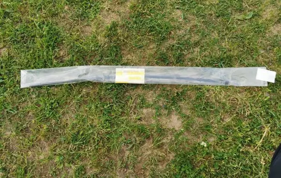 Volkswagen Touran I Front door windshield rail 1T0854542C