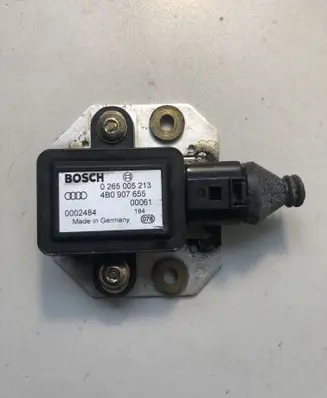 Volkswagen PASSAT B5 ESP acceleration yaw rate sensor 0265005213 4B0907655