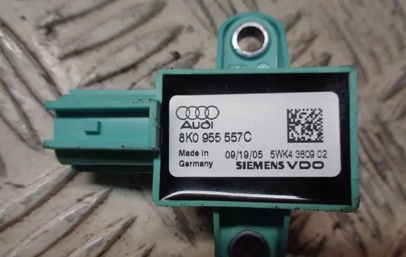 Airbag deployment crash/impact sensor
