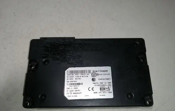 Ford Mustang VI Bluetooth control unit module FR3T14D212FD