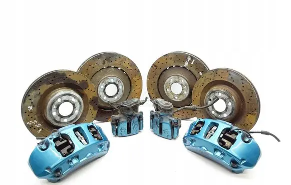 Audi A8 S8 D4 4H Brake discs and calipers set 