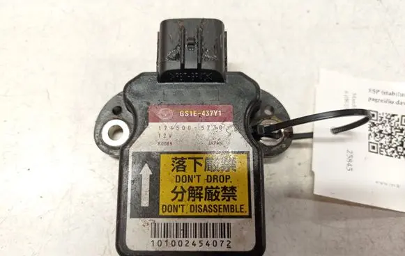 Mazda 6 ESP acceleration yaw rate sensor 1745005730
