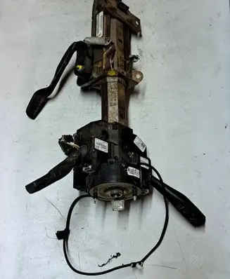 Steering wheel axle set