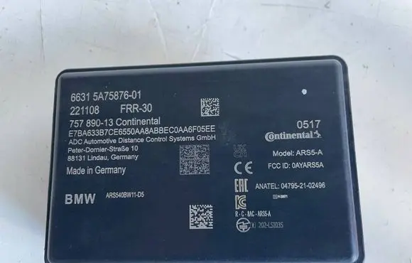 BMW X5 G05 Distronic sensor radar 75789013 A75876 221108