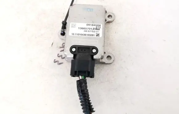 Opel Vectra C ESP acceleration yaw rate sensor 09184504 13665701