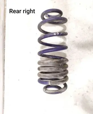 Porsche Macan (95B) Rear coil spring