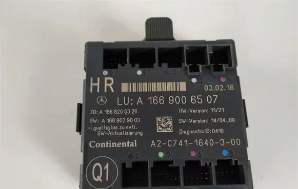 Mercedes-Benz GLS X166 Door control unit/module A1669006507