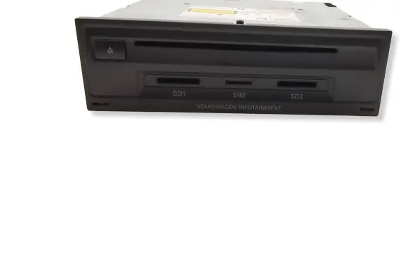 Volkswagen Touareg II MMI control unit 001C0733B7BF 7P6035670C 7P6035670