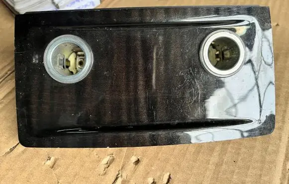 BMW 5 E60 E61 Front door trim bar 7141071