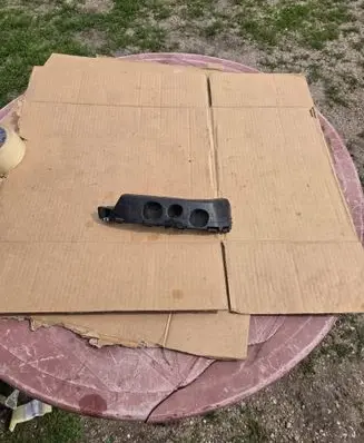 Opel Karl Rear bumper mounting bracket 42396482